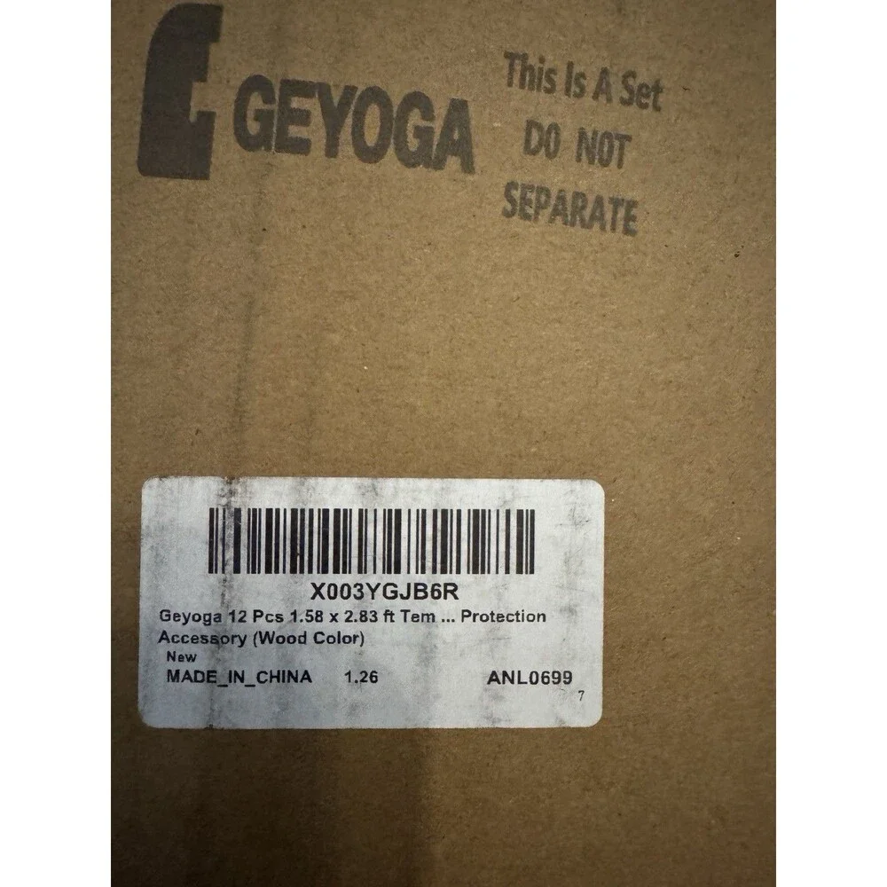 Geyoga 12 Pcs 1.58 x 2.83 ft Temporary Stair Protection covering for stair tread